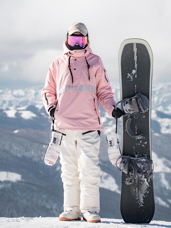 スノーボード ウィンター用品 スポーツウェア 女性用 スキー スーツ 冬用 雪国 暖かい 厚手 韓国 スノボー パーカー セットアップ｜モズラボ