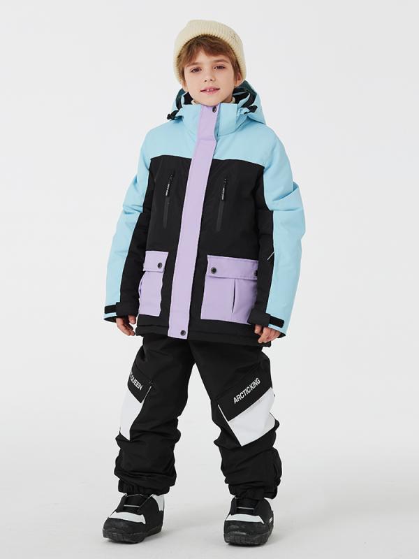 スノーボード ウィンター用品 スポーツウェア キッズ ジュニア 冬用 屋外 雪国 男の子 女の子 子供用 スキー スーツ 厚く 暖かい スノボー 防水 通気性 保温性 男女兼用 セットアップ 15,177円