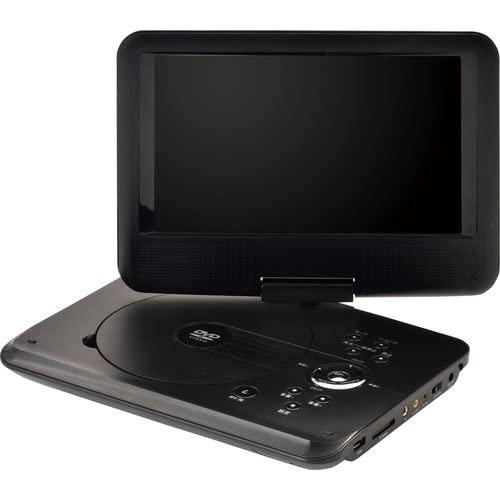 Qriom 9in 携帯型ヴィデオディスク電気蓄音機 4ワット数印字機 CPD-MN92D(B)