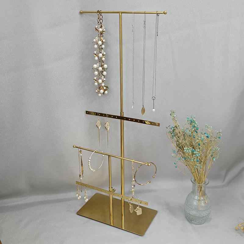 ピアス　ホルダー商品棚ゴールド　ドレッサー　イヤリング インテリア アンティーク ピアス ホルダー商品棚ゴールド ドレッサー イヤリング