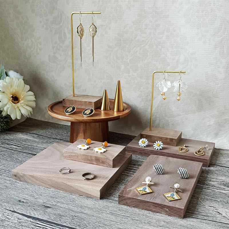 楽天市場】アクセサリー ディスプレイ トレイ スタンド 木製 おしゃれ