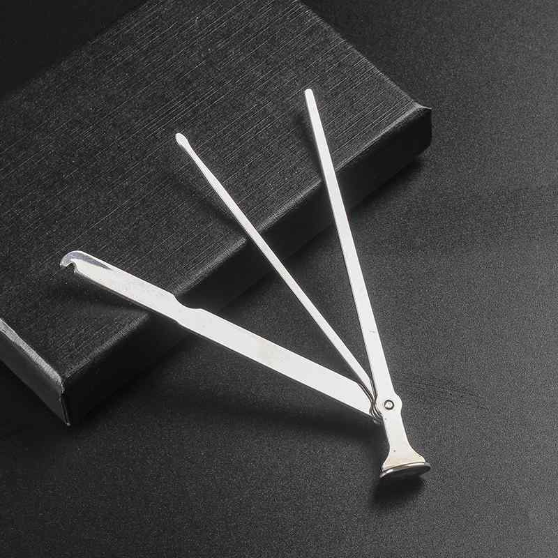 パイプ用品 ステンレス製 パイプクリーニングツール タンパー スクレーパー ピック スリーインワン 多機能 喫煙具 メンテナンス お手入れ 携帯用 便利グッズ