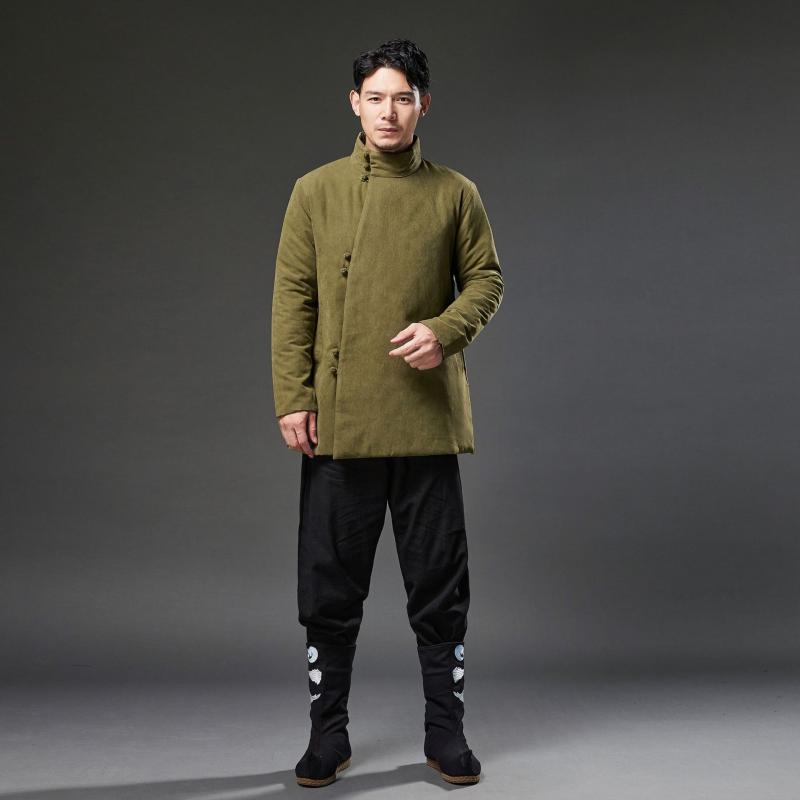 ジャケット メンズ 中国風 中華服 民族衣装 唐装 立ち襟 スタンドカラー 雪花サテン ポリエステル素材 カジュアル リラックスウェア 普段着 秋 複数カラー展開