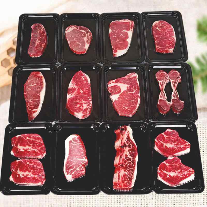 食品サンプル リアル フェイク ステーキ肉 サーロイン 和牛 霜降り トマホーク ショートリブ 焼肉スライス プラスチック製 アメリカンスタイル ディスプレイ 置物 店舗装飾