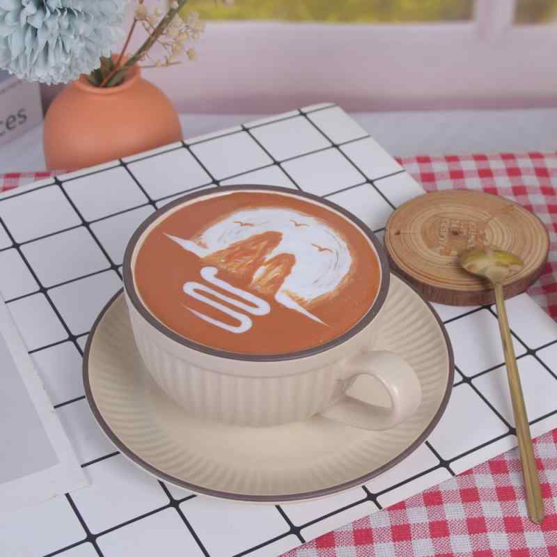 置物 ラテ カプチーノ コーヒー 食品サンプル セット リアル フェイクフード インテリア オブジェ カフェ 店舗 ディスプレイ ショーケース 撮影小物 SNS映え フォトジェニック