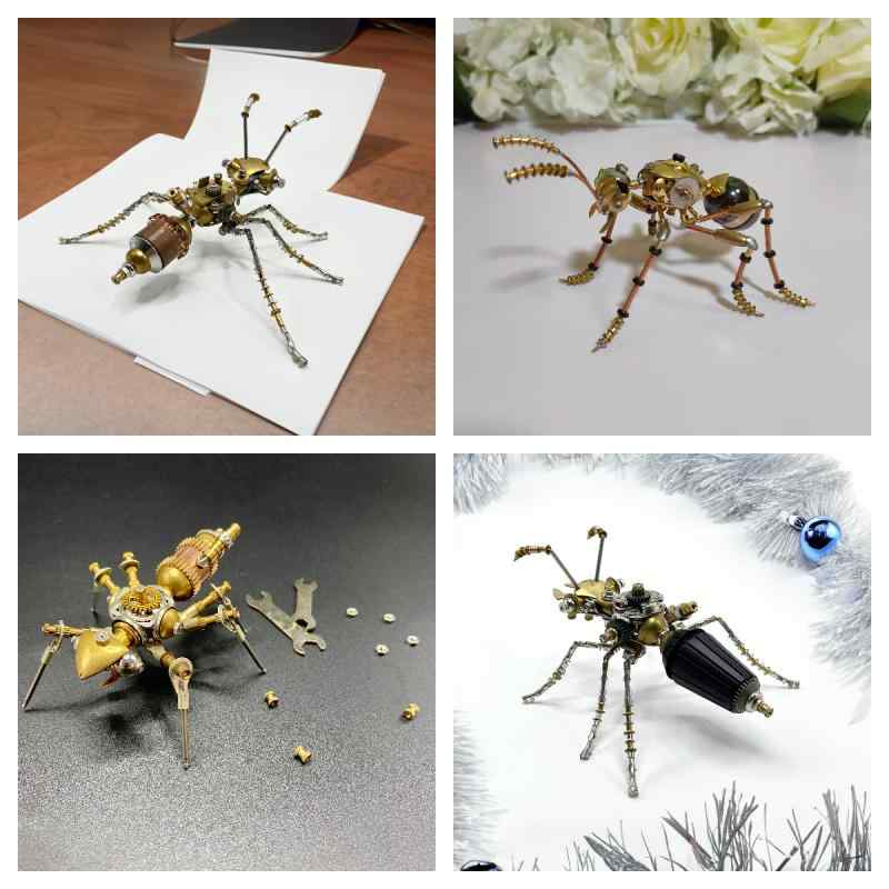 楽天市場】西洋彫刻 スチームパンク風 メカニカル スパイダー（蜘蛛