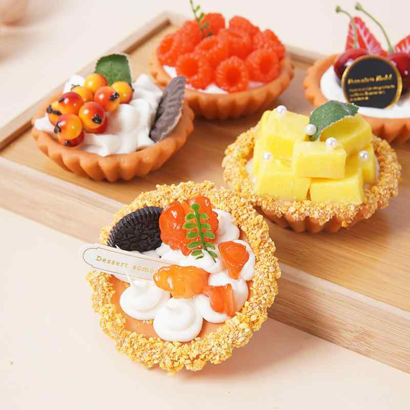 楽天市場】食品サンプル エッグタルト フルーツタルト クリームタルト