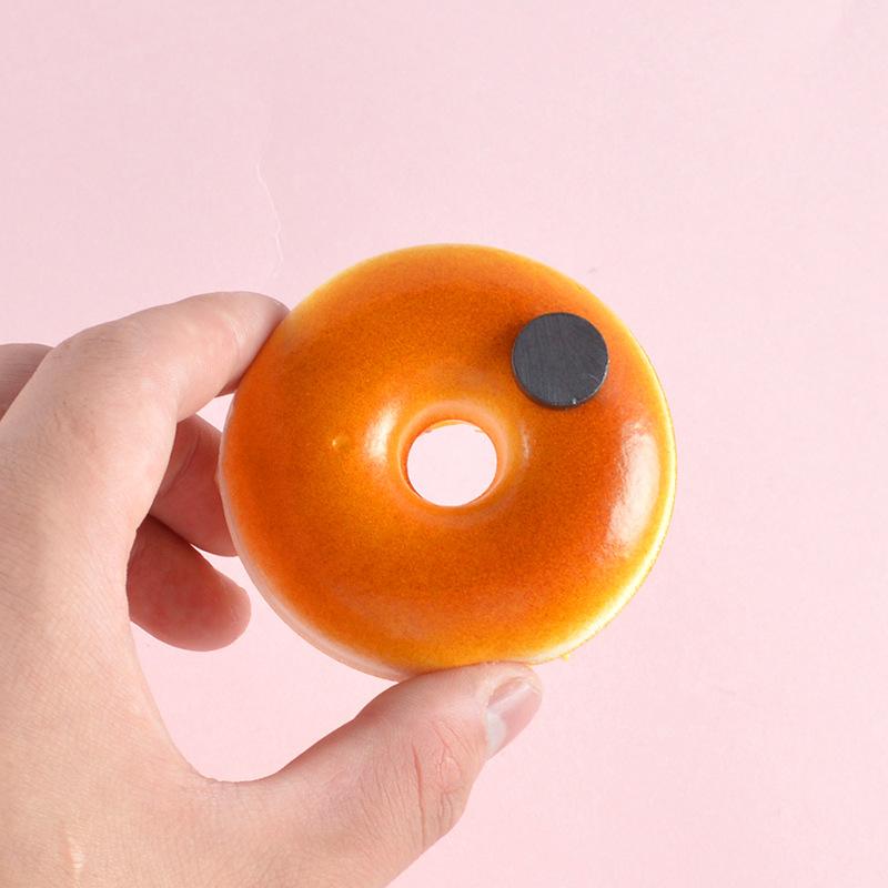 食品サンプル ドーナツ PU製 高反発 リアル フェイクスイーツ 冷蔵庫 マグネット 7個セット 店舗用 ショーケース ディスプレイ 飾り 撮影小物 インテリア オブジェ