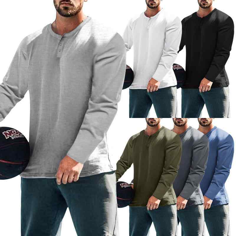Tシャツ メンズ クルーネック 長袖 通気性 伸縮性 シワになりにくい ゆったり 無地 綿混 ポリエステル ベーシック カジュアル プルオーバー 春秋 トップス
