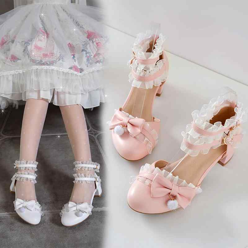 サンダル 女の子用 つま先保護 ロリータ プリンセスシューズ 低ヒール 子供靴 春夏 お出かけ 発表会 イベント フォーマル カジュアル リボン ホワイト ピンク アイボリー フェイクレザー 幼児 園児 小学生向け