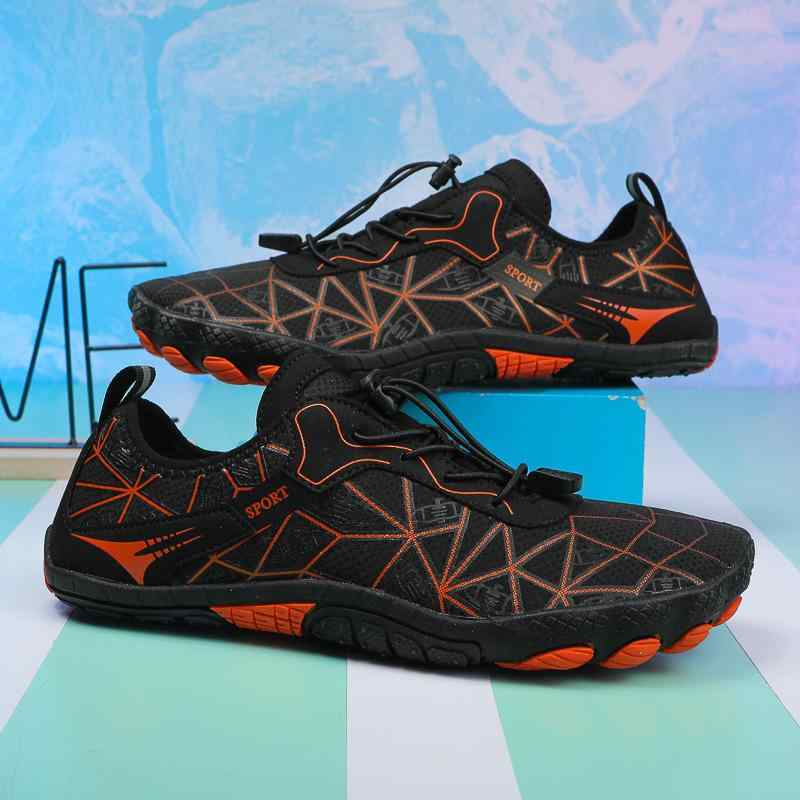 ウォーターシューズ メンズ レディース 男女兼用 親子 通気性 速乾性 吸湿性 滑り止め 耐久性 軽量 アウトドア 釣り 渓流 ベアフット ビーチ スイム ヨガ マリンシューズ ゴム底