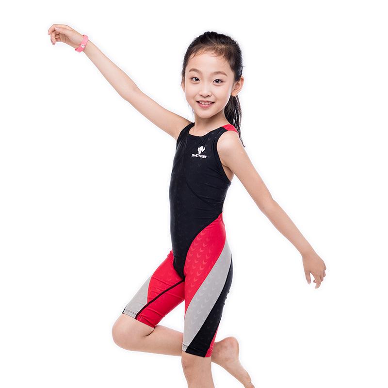 水着 キッズ 女の子 速乾性 高伸縮 プロ仕様 シャークスキン ワンピース ジュニア 練習用 トレーニング 競技用 大会 水泳 スイムウェア オールインワン 女児