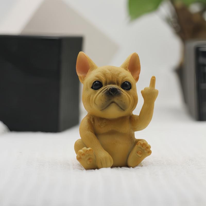 置物 かわいい ユニークな 動物 オブジェ 樹脂製 卓上 デスク用 インテリア アニマル マスコット おしゃれ リビング 玄関 飾り ポップ 西洋風