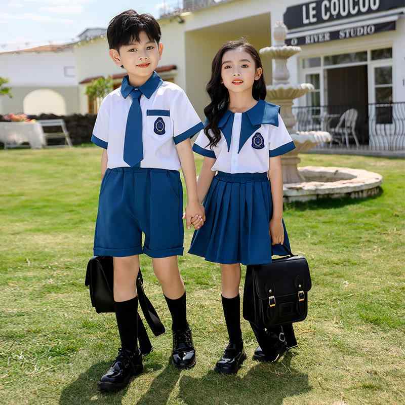 校服 男の子 小学生 男児 幼稚園児 夏用 卒業式 卒園式 記念撮影 学院風 英国風 フォーマル セレモニー 半袖 セットアップ スーツ 制服 綿95% やわらか 肌に優しい シングルボタン
