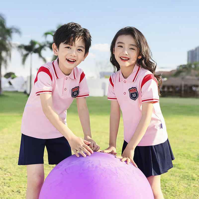 スクールウェア キッズ 男の子 女の子 小学生 幼稚園 園児 半袖 上下セット 綿素材 快適 動きやすい 通気性 学院風 カジュアル 運動会 卒園式 入学式 発表会 団体服 春夏