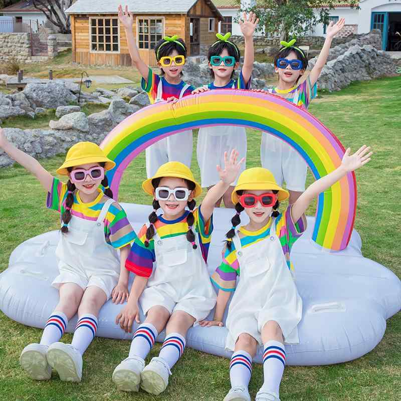 子供服 女の子 幼稚園 小学生 制服 半袖スカート 2点セット 春夏 発表会 合唱会 ダンス衣装 通学 普段着 カジュアル おしゃれ 綿 コットン 柔らか素材
