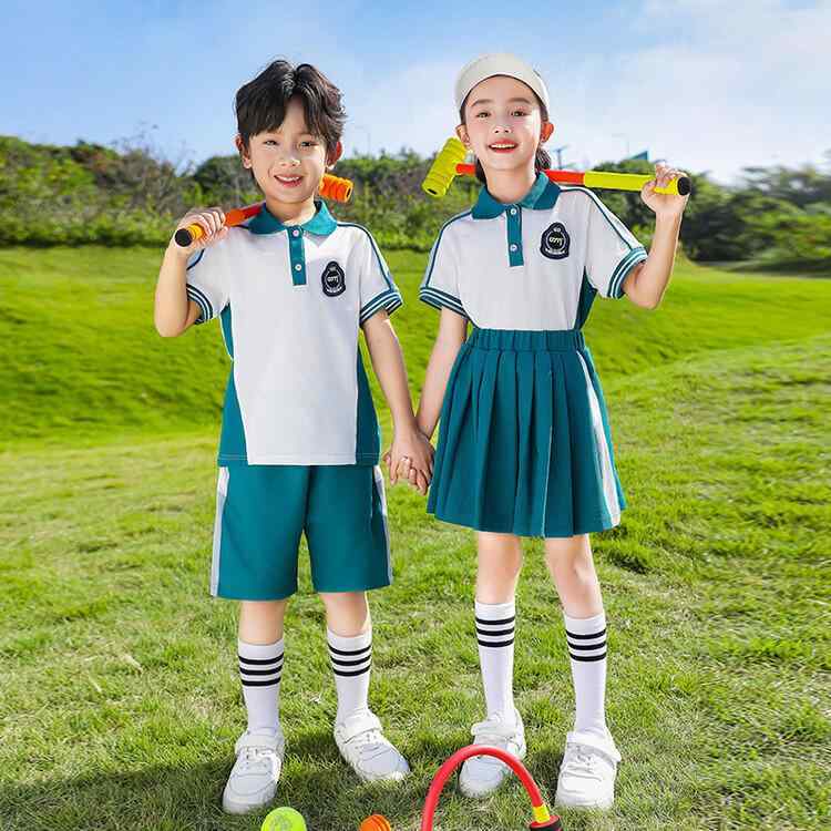 校服 制服 キッズ 子供服 男の子 女の子 小学生 幼稚園 卒業式 卒園式 卒業写真 発表会 夏服 赤 学院風 半袖 コットン95% ソフトな肌触り ツーピース クラスユニフォーム