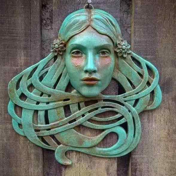 楽天市場】【限定SALE価格】【在庫限り】 インテリア メデューサ 置物