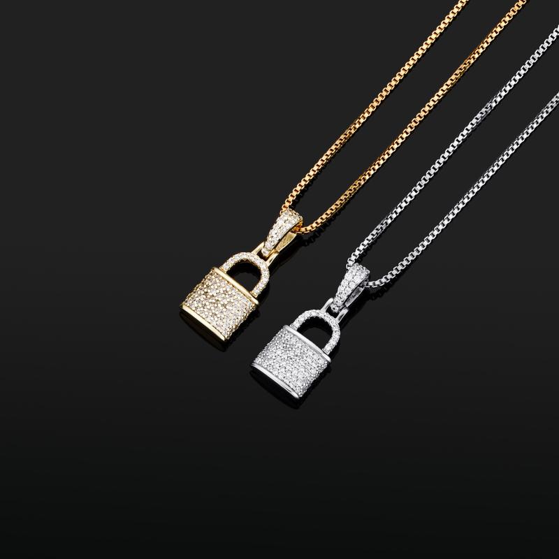 ネックレス レディース S925シルバー ロックモチーフ 華奢 ペンダントトップ 鎖骨ネックレス 個性的 大人かわいい 上品 エレガント 甘辛MIX ゴールド シルバー 普段使い デイリーユース