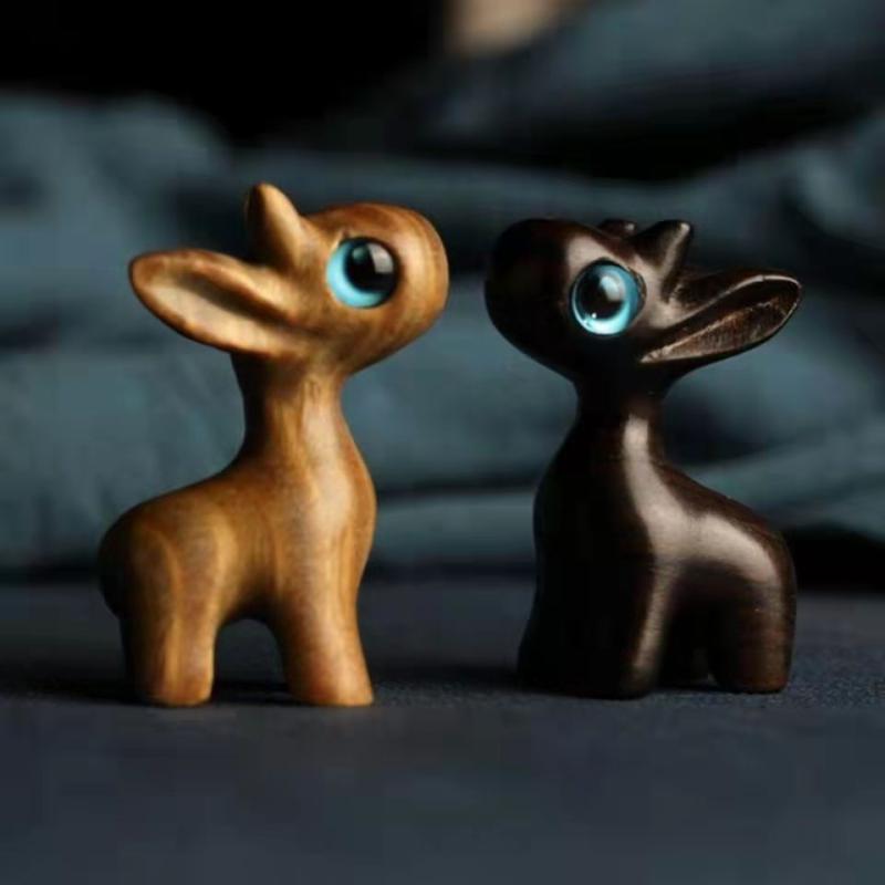 楽天市場】しか ひのき 鹿 木製 オブジェ インテリア 雑貨 置物動物