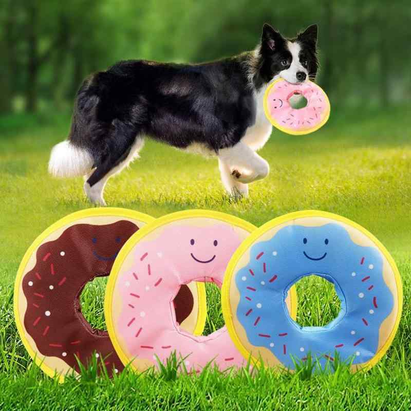 犬用手あそび 噛みつきにくい 思わしい 耐久性 インタラクティブ手あそび アウトドア フリスビー フライングレコード盤 ホンブルグ帽なキャンヴァス製 形づくる 運動すること 剪断応力差し止める 運動場 ほっつき歩く 投げ手あそび サクラ色 青み 珈琲