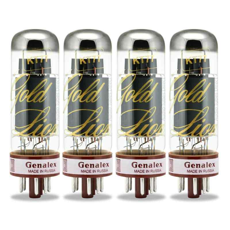 4本セット Genalex GOLD LION 真空管 KT77(並行輸入品) Matched Quad KT-77