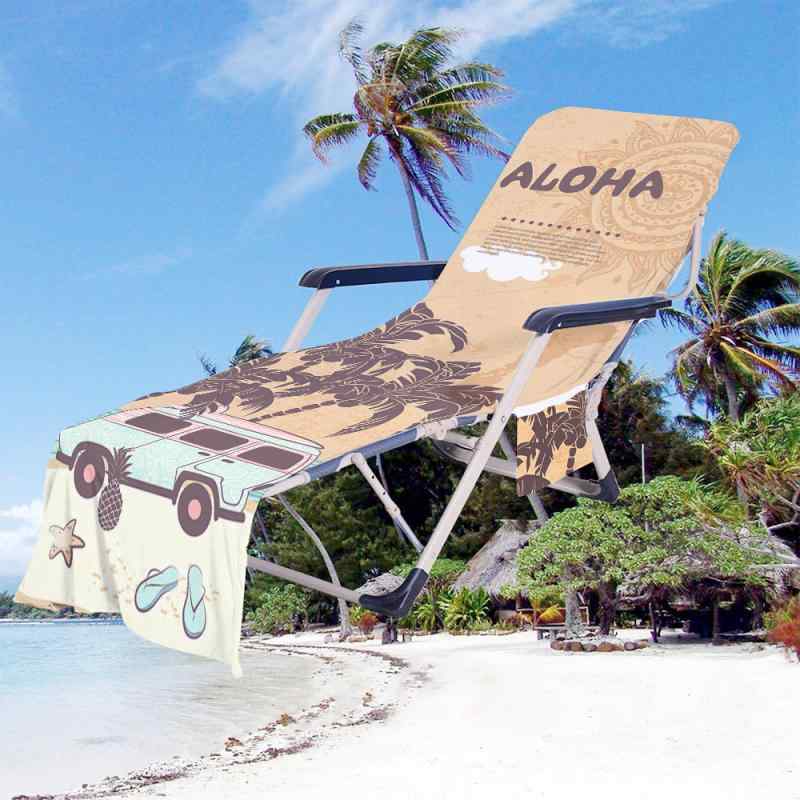 ビーチタオル マイクロファイバー 吸水速乾 大判 ビーチチェアカバー ラウンジチェア用 春夏 プール 海水浴 アウトドア ソファカバー 柄