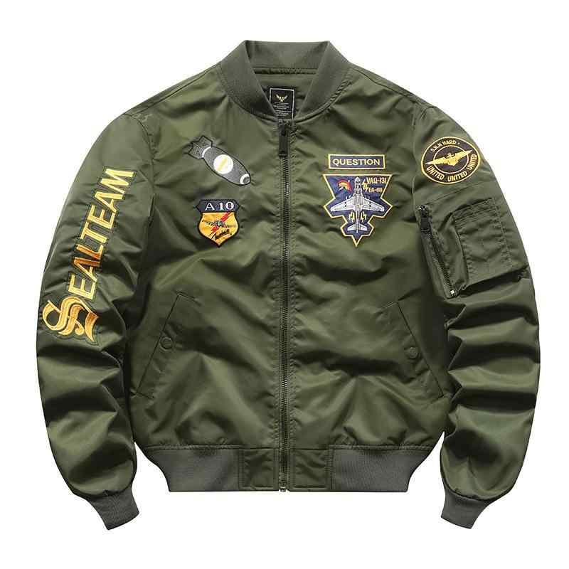 ジャケット メンズ 春秋 MA-1 スタジャン 薄手 軽量 通気性抜群 ゆったり ルーズフィット ジップアップ スタンドカラー 刺繍 カジュアル ストリートファッション ブルゾン