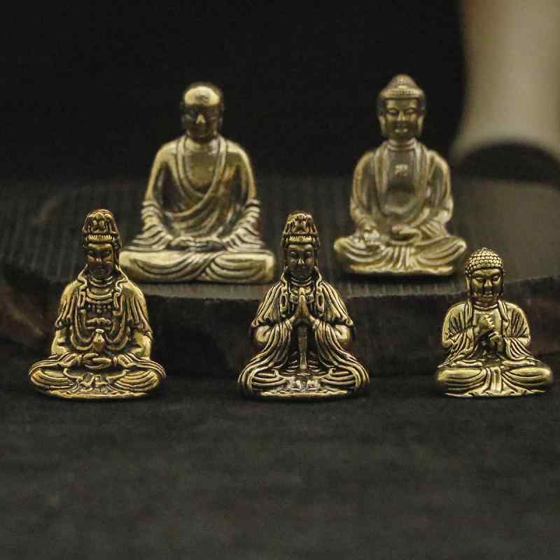 楽天市場】ミニ仏像 お釈迦様 手のひらサイズ 2.9cm 真鍮 仏像