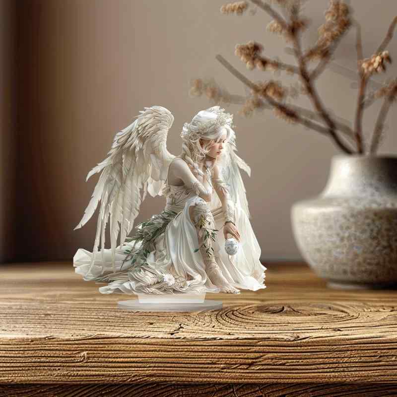 楽天市場】クリスタル 置物 3D オブジェ 天使 キューピット インテリア