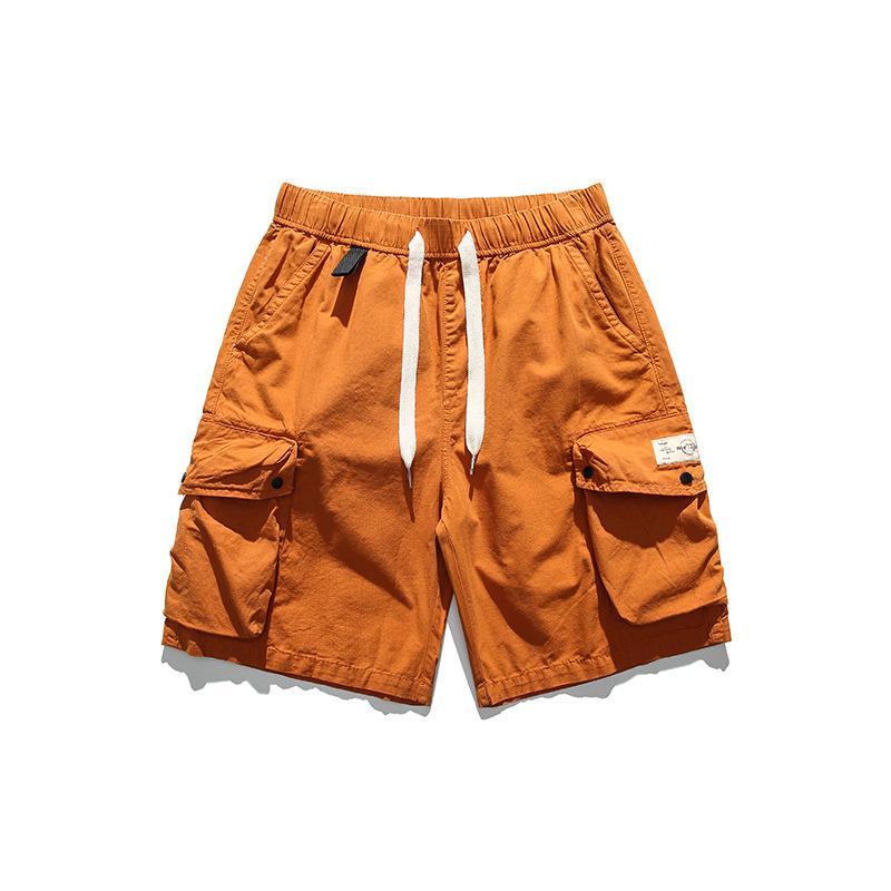 ハーフパンツ メンズ ゆったり ルーズフィット 綿 コットン ストリート 日系 ワーク カジュアル スポーツ アウトドア 部屋着 運動 春夏 迷彩柄