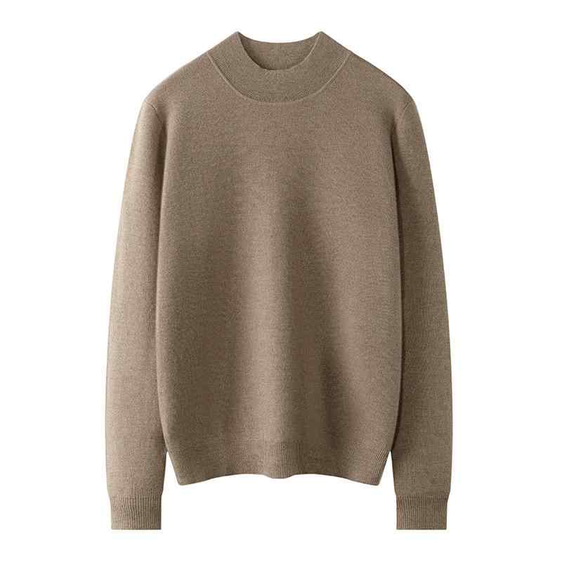 ニット レディース カシミヤ モックネック 無地 ゆったり オーバーサイズ インナー トップス 厚手 リブ 秋冬 セーター きれいめ 通勤 オフィス 大人カジュアル|モズラボ