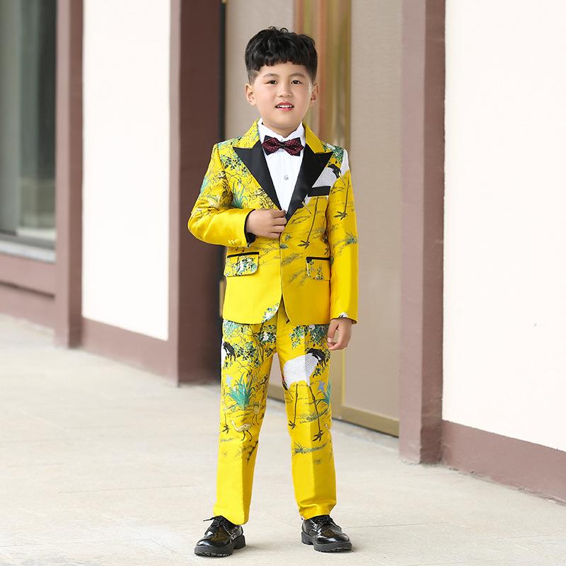 キッズ 男の子 フォーマルスーツ ジャケット ブリティッシュスタイル かっこいい 上品 セットアップ 発表会 演奏会 卒業式 入学式 結婚式 七五三 誕生日 セレモニー 男児 ジュニア 春物 小学生 中学生