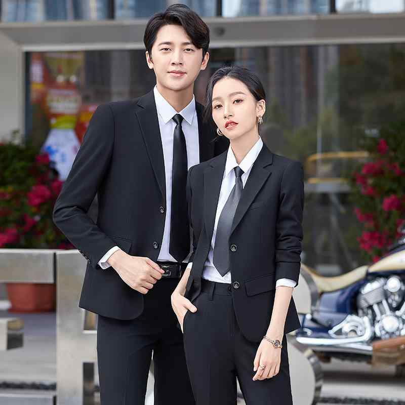 スーツ 男女兼用 ビジネス オフィス 高級感 ジャケット ベスト ジレ セットアップ 細見え スリムフィット 2つボタン フォーマル 通勤 企業制服 ユニフォーム 春秋