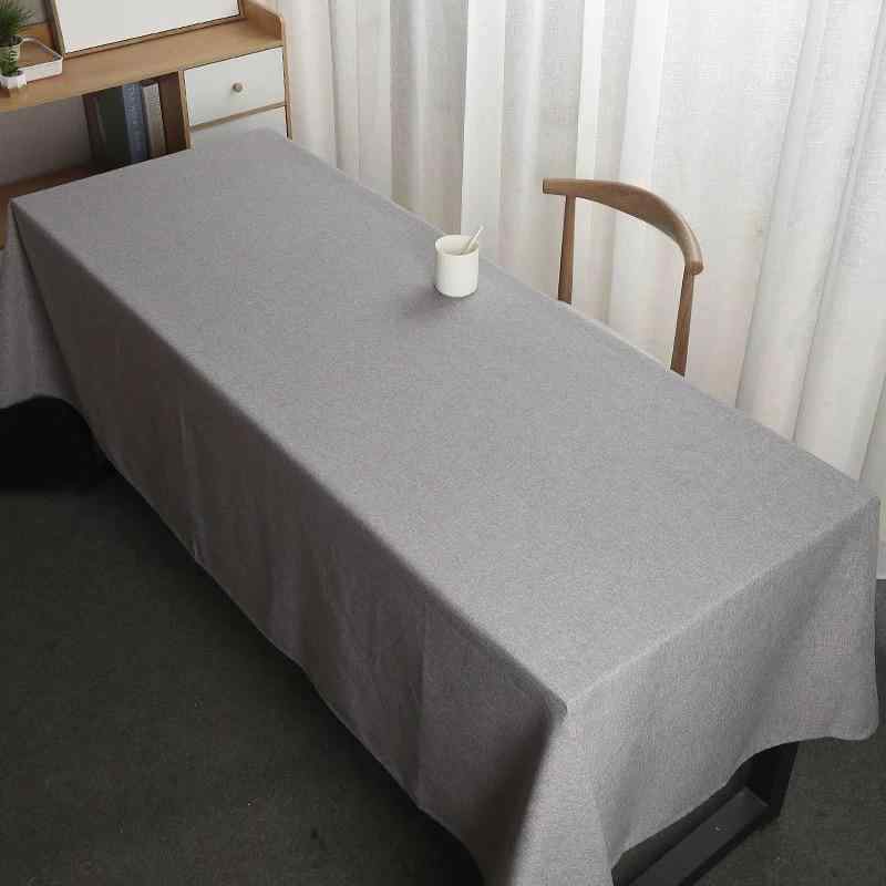 テーブルクロス 高級感 ホテル 会議室 イベント 展示会用 フランネル素材 無地 厚手 大型 大判 長方形 ダイニング 食卓 ホワイト 純白 モダンチャイニーズ アジアンテイスト