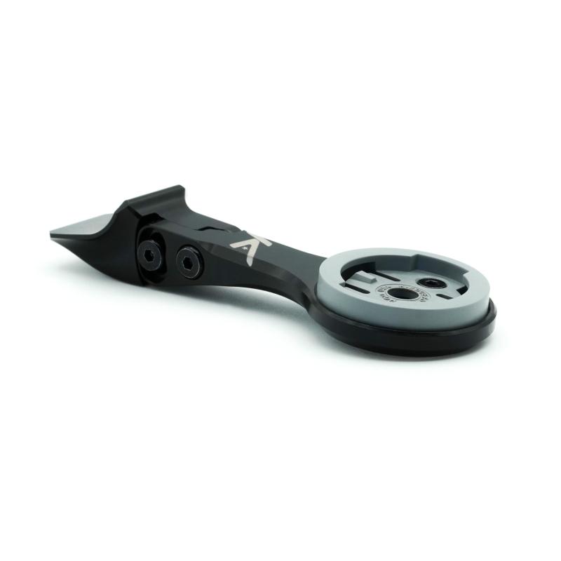 K-Edge | Gen 8 Madone自転車コンピューターマウント | Garmin & Wahoo GPSデバイス用 | 丈夫で空気力学的な自転車コンピューターマウント Trek Madoneコックピットインテグレーション用 | Go Pr