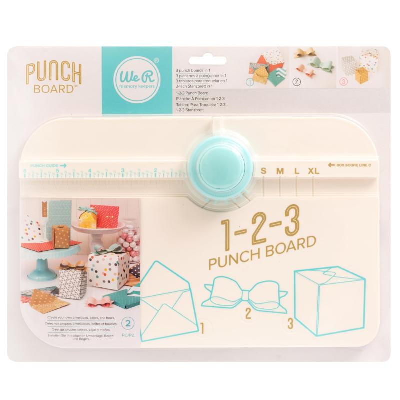 We R Memory Keepers Punch Board 殴り付けるゲーム盤 \u0026amp; 殴り付ける - 1-2-3 日用品雑貨・文房具・手芸-その他