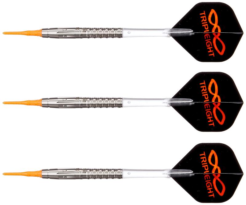 TRIPLEIGHT ソフトダーツ バレル エフォール ライト 2BA 大和久明彦 モデル 全長:48.0mm 01-98-003