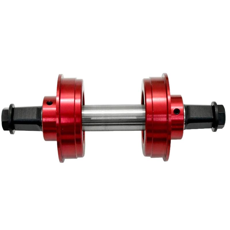 YST BMX American Sealed Bearing 127mm Bike Bottom Bracket, Red,YT2893