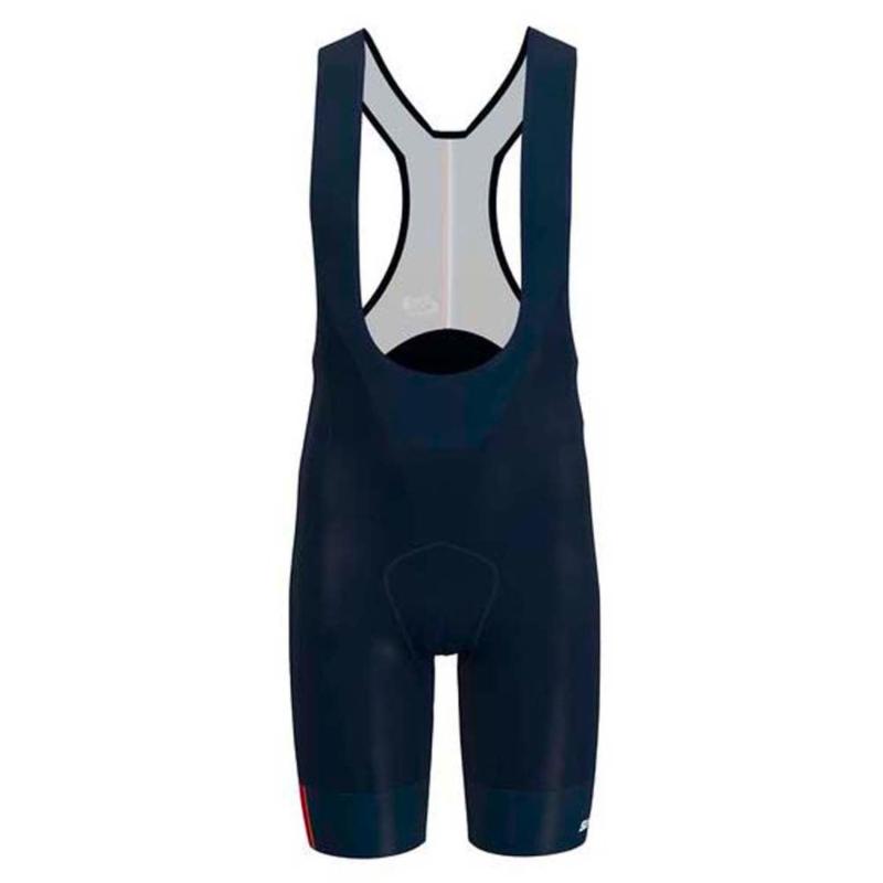 [サンティーニ] サイクリングウェア Trionfo Tour De France Official bib shorts メンズ ネイビー｜モズラボ