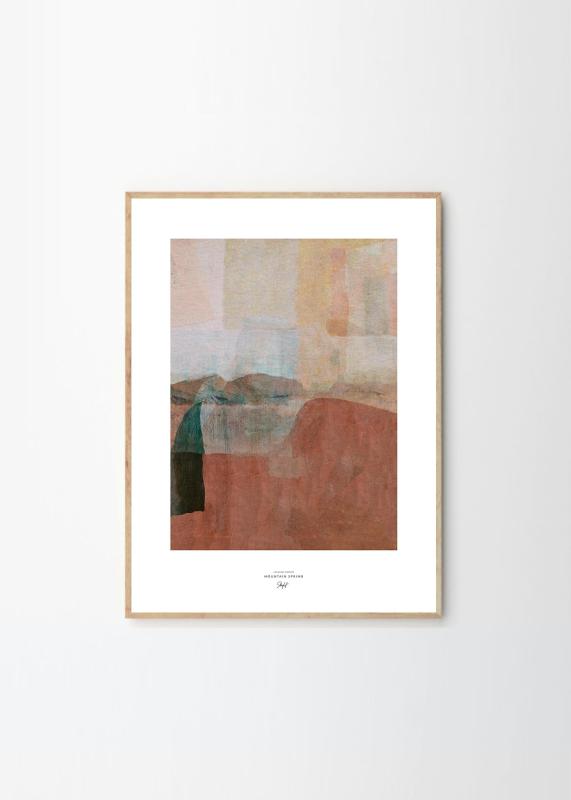 THE POSTER CLUB ポスタークラブ Mountain Spring 50×70cm Johannes Geppert