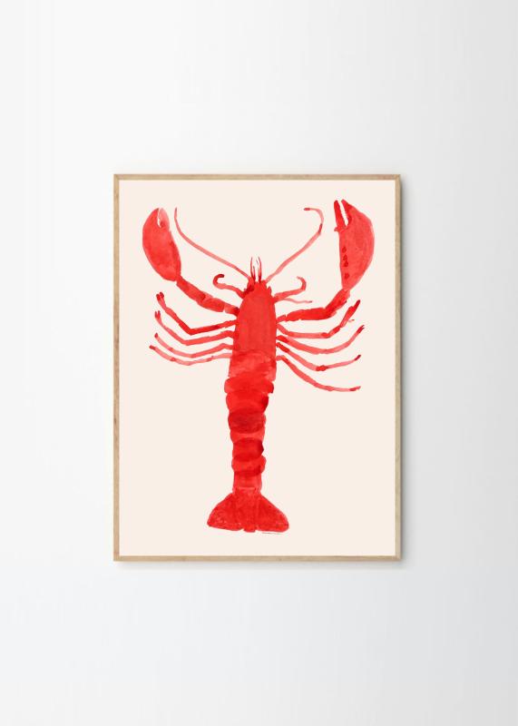 THE POSTER CLUB ポスタークラブ Langosta 50×70cm Marina Garcia Fernandez