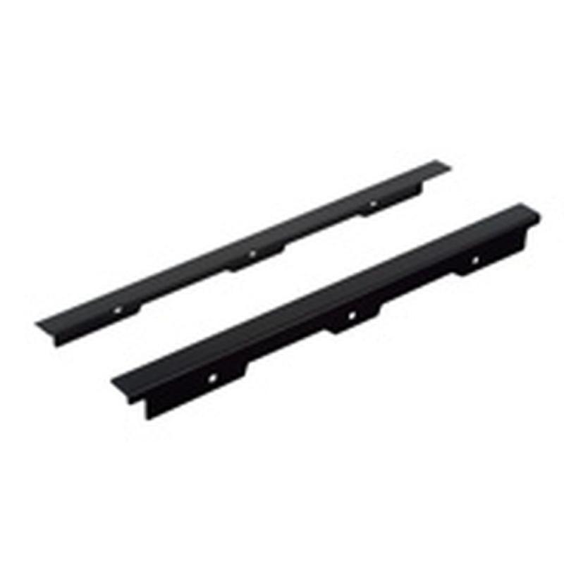 日東工業 【RDK-N】フロアパネル支持アングル フカサ用 563mm ブラック塗装 1セット2本入 RDK1-D5N