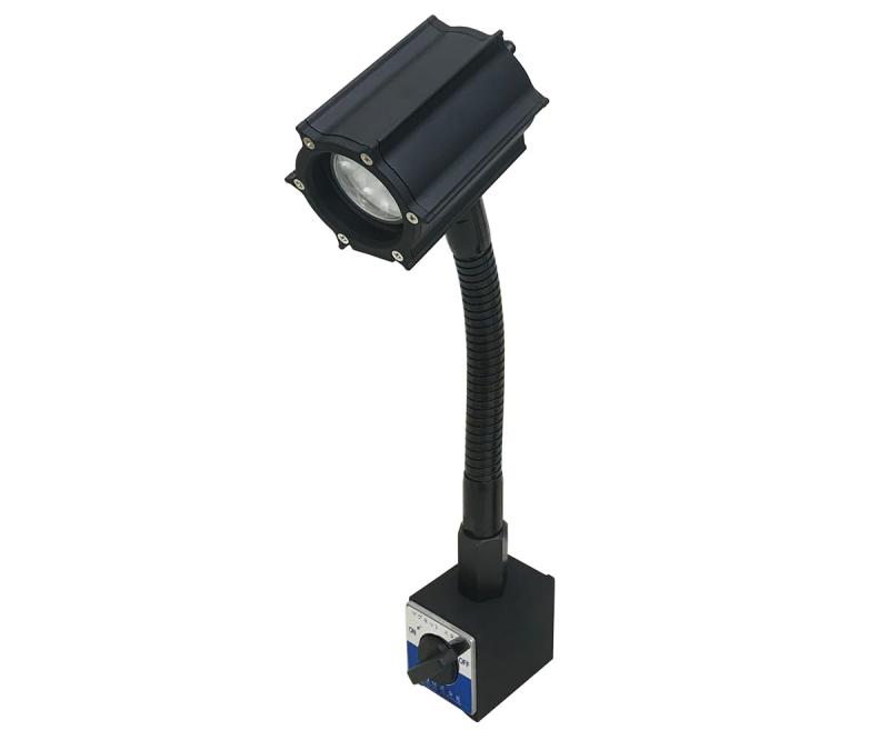日機 マグネット付LEDスポットライト 5W AC100V NLSS05CBM-AC(4000K) 電気スタンド(マグネット式)