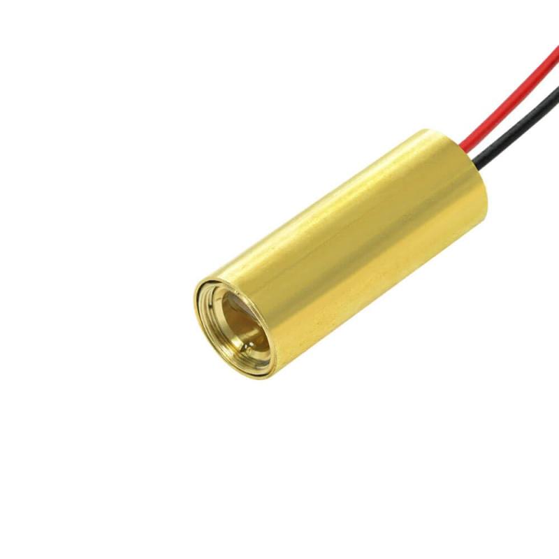 Quarton レーザーモジュール VLM-520-27 LPT (緑ラインレーザー), 使用温度範囲:-20℃~+65℃|モズラボ