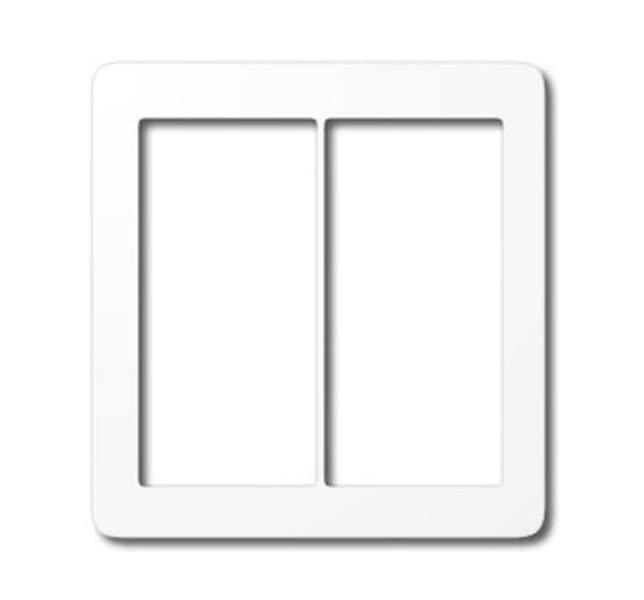 パナソニック(Panasonic) コスモシリーズワイド21 スイッチプレート(ラウンド) 2連用 ホワイト 100個セットWTC7102W100|モズラボ
