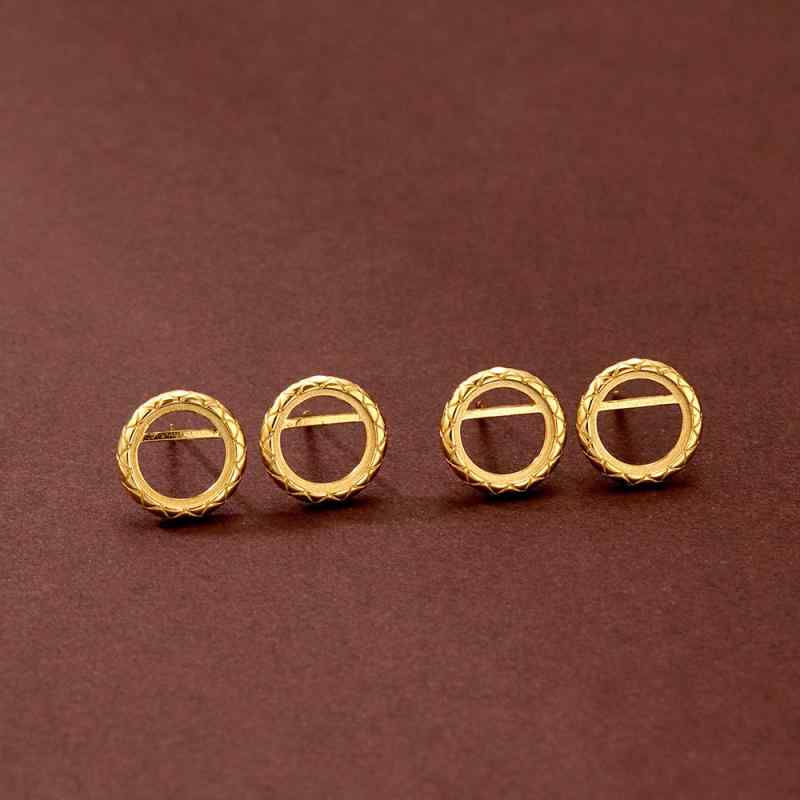 ピアス レディース S925純銀製 金メッキ 円形 フクリン留め ピアス空枠 ゴールドカラー 通勤用 ファッション おしゃれ 定番 上品 10mm 石座