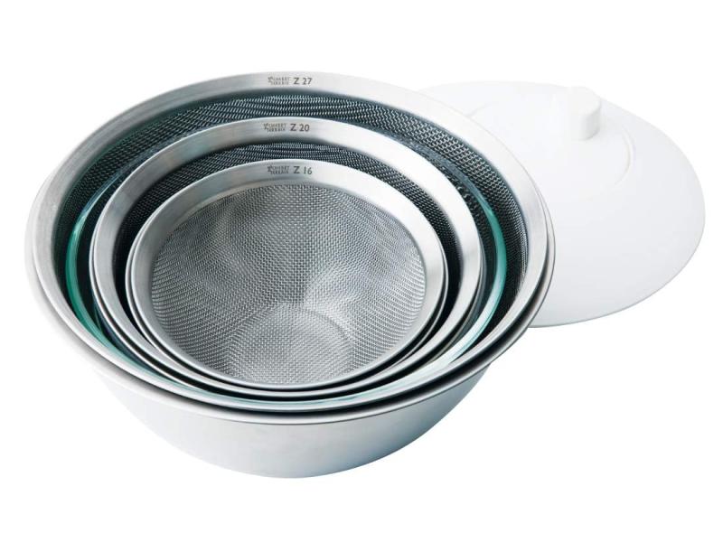 CHERRY TERRACE（チェリーテラス）Allround Bowls フルセット ステンレス製 調理器具 ボウル ざる 野菜水切り キッチンツール ミニマム収納