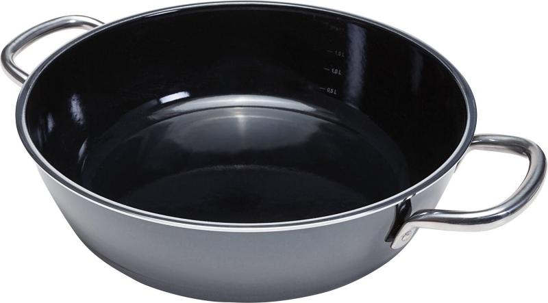 シリット(Silit) 両手鍋 シチューパン ブラック 28cm S2111272694