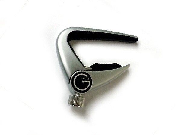G7th　NewPort　Capo　Silver/シルバー　６弦フォーク用　ニューポートカポタスト【P2】